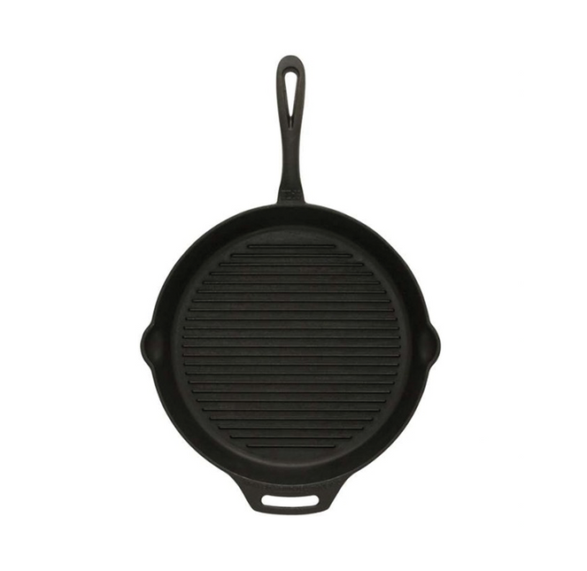 Petromax Cast Iron Grill Skillet 35cm with handle