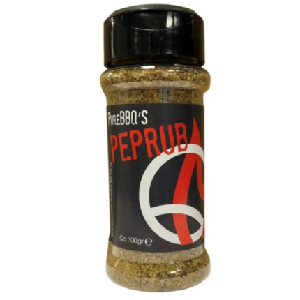 PureBBQ PepRub MultiPurpose Award Winning BBQ Rub 100 gram