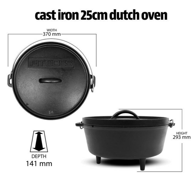 Pit Boss Cast Iron Starter Set 6-piece