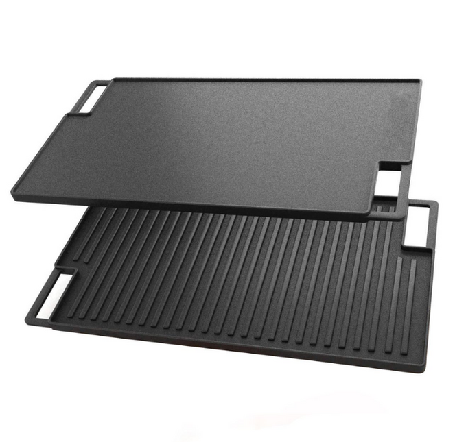 BBQnovation Doppelseitige Plancha aus Gusseisen