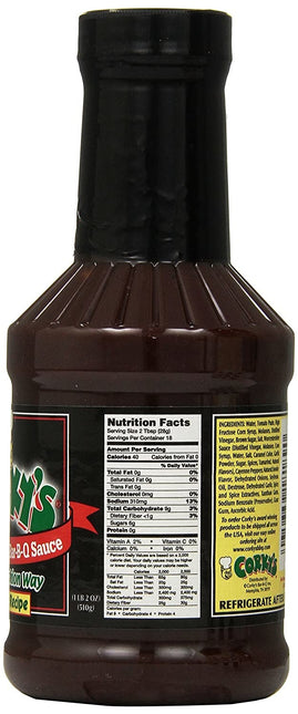 Corky's Bar-B-Que Original Sauce