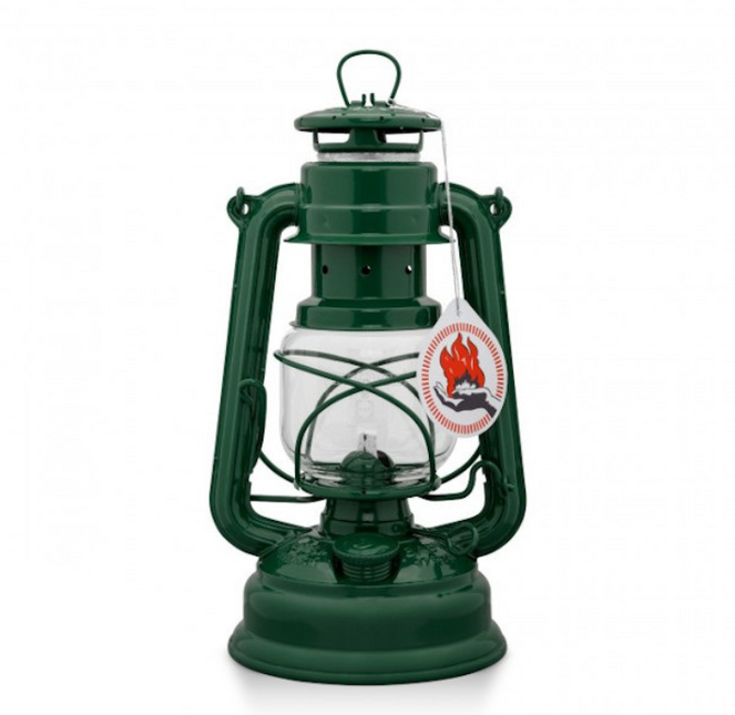 Original Feuerhand Stormlantaarn Groen