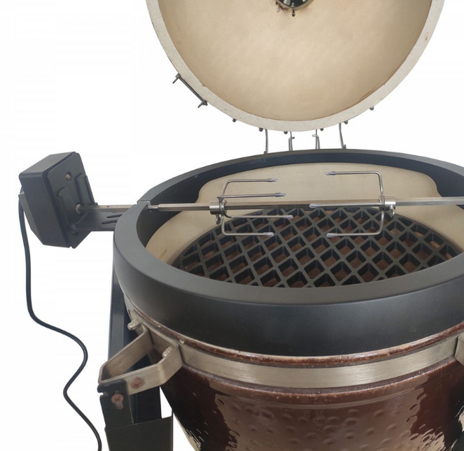 Transport Damage: BBQNovation Aluminium Gegoten Rotisserie Ring TBV Kamado Large