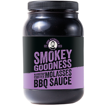 Smokey Goodness Blackstrap Coffee Melasses BBQ Sauce 500 ml