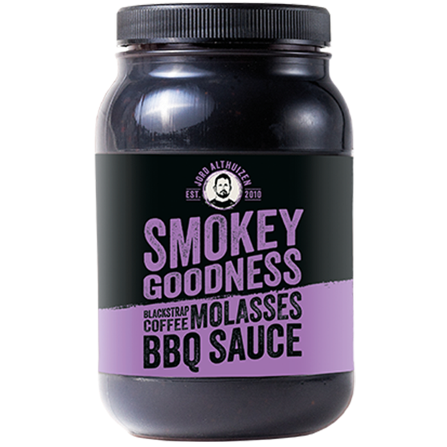 Smokey Goodness Blackstrap Coffee Molasses BBQ Sauce 500 ml