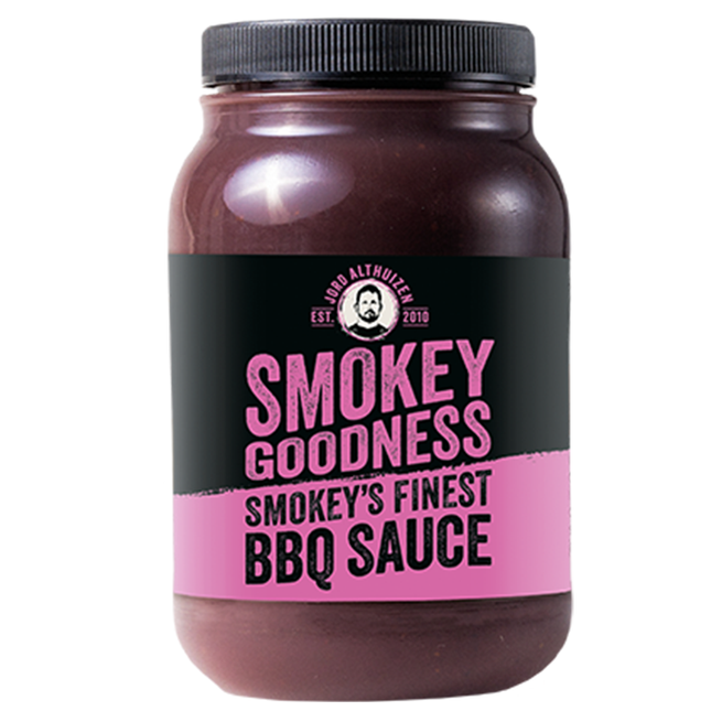 Smokey Goodness Smokey’s Finest Premium BBQ Saus 500 ml