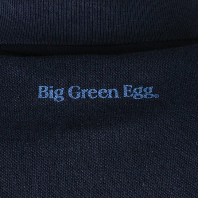 Big Green Egg Golf Poloshirt Navy Blauw