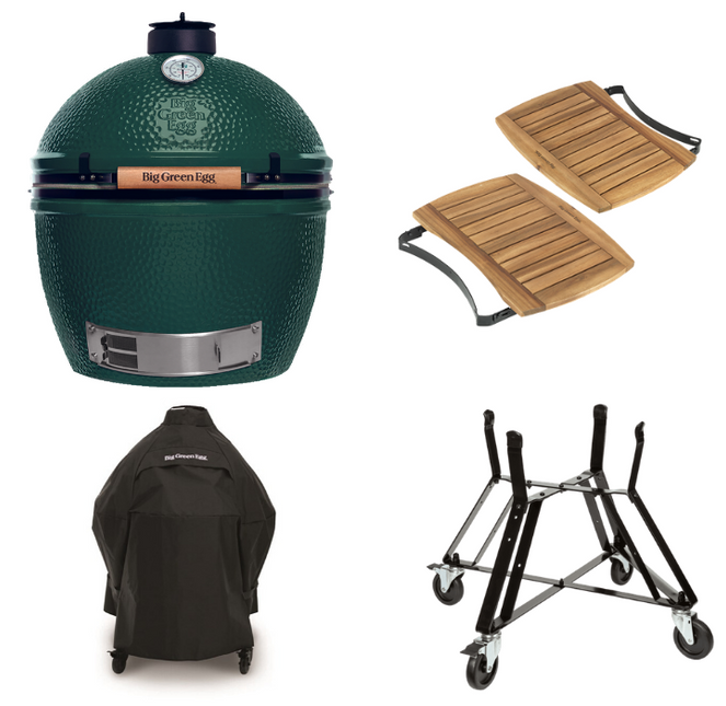 Big Green Egg XLarge + Nest + Mates + Cover