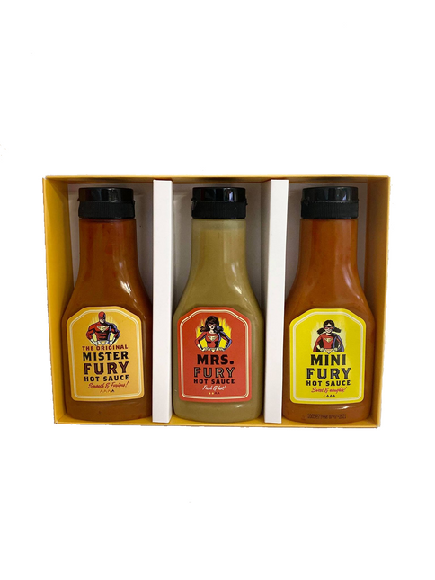 The Original Fury Hot Sauces Giftbox