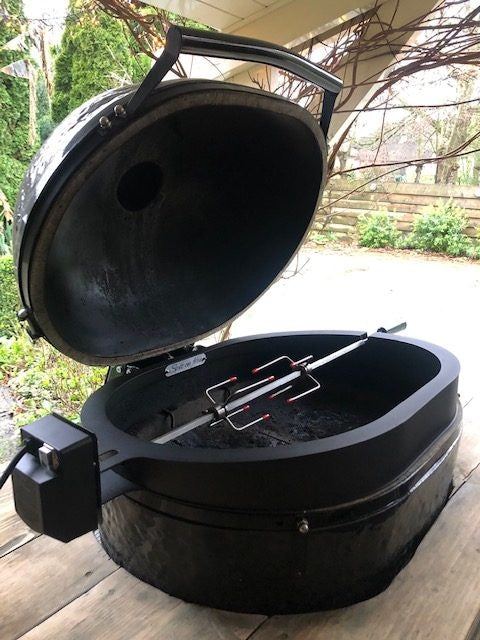 Spit On Fire Kamado Rotisserie Ring Primo Oval 300