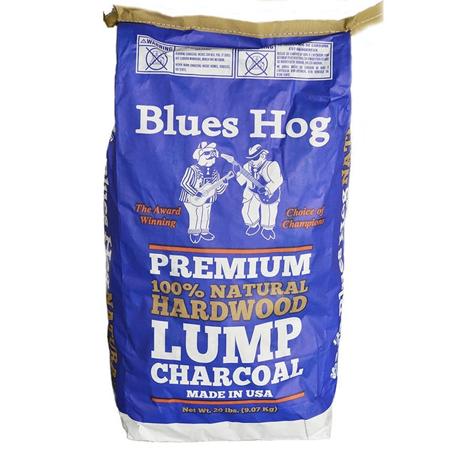 Blues Hog Lump Charcoal Hickory/Eik 9 kg