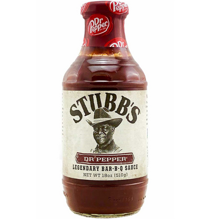 Stubb's Dr Pepper BBQ Sauce 18oz