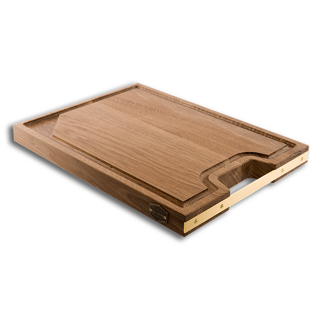 Baas Boards Eiken Houten Snijplank Luxe 49 x 36 x 3.8 cm