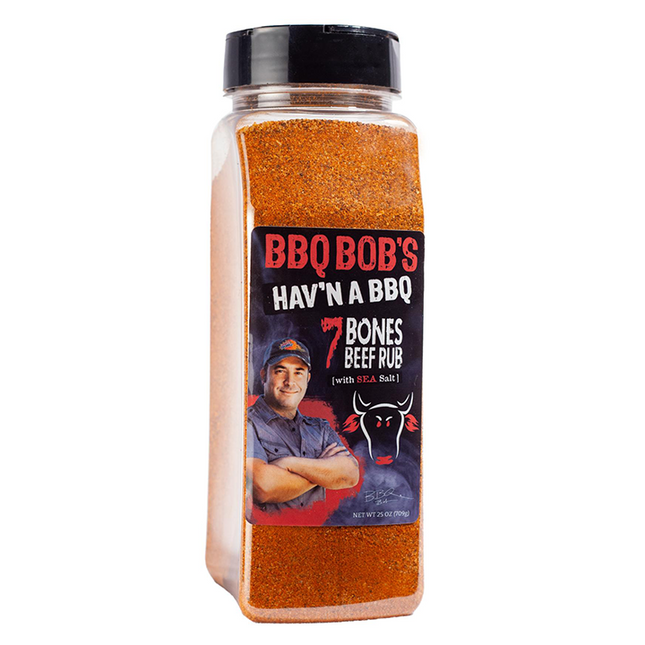 BBQ Bob's Hav'n a BBQ NEU 7 Bones Beef Rub 25oz