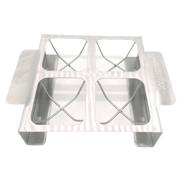 Missfixx BBQ Stainless Steel Veggi Rack