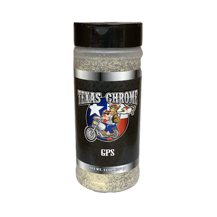 Texas Chrome GPS BBQ Rub 14 oz