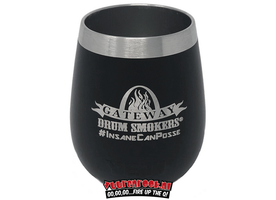 Gateway Drum Smoker Yeti Wine Tumbler