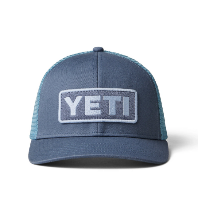 Yeti  Logo Badge Truckers Pet Indigo