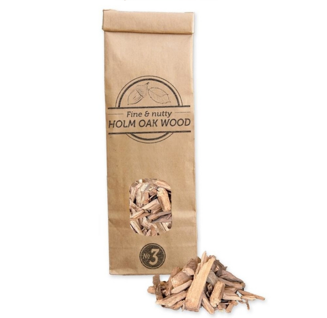 Smokey Olive Wood Holm Oak Smoke Chips 500 ML