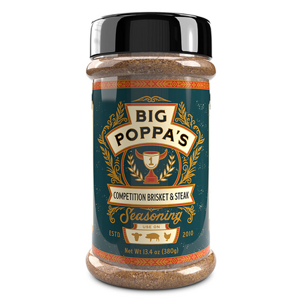 Big Poppa's Competition Brisket & Steak Seasoning 13.4 oz