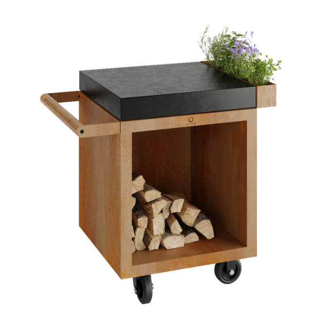 OFYR Mise en Place Tisch Corten 65 PRO