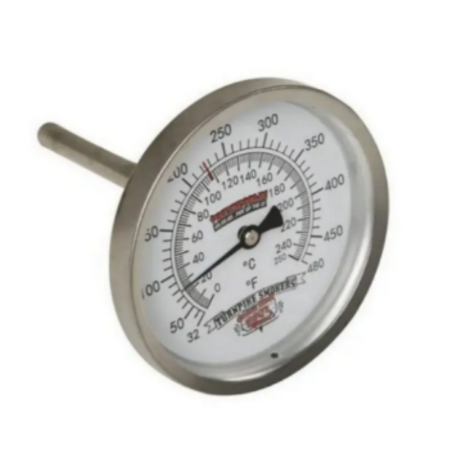 Turnpike Smokers Stainless Steel Thermometer 100mm