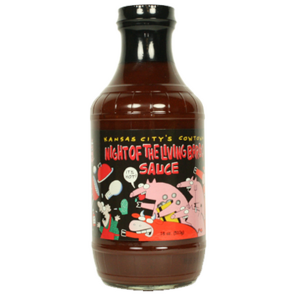 Kansas City Cow Town Night of The Living BBQ Sauce 18oz