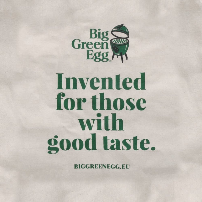 Big Green Egg Canvas Shopper - Invented For Those With Good Taste