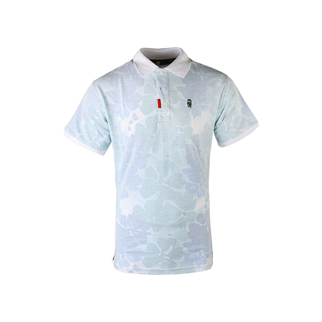 Big Green Egg Golf Poloshirt Wit Inside Out