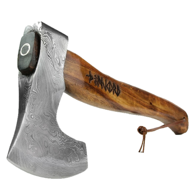 Njord Vidar Viking Damast Medium Vikingbijl