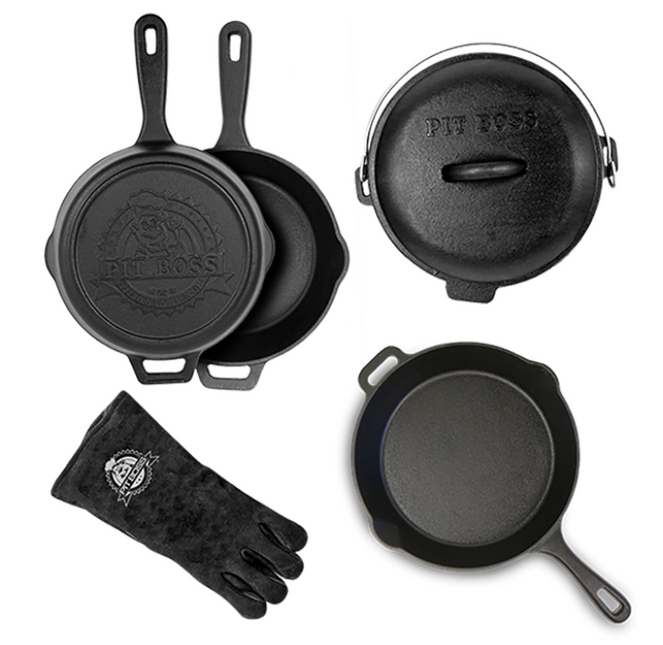 Pit Boss Cast Iron Starter Set 6-piece