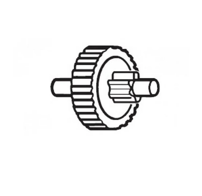 F-Dick Double Spur Gear Stainless