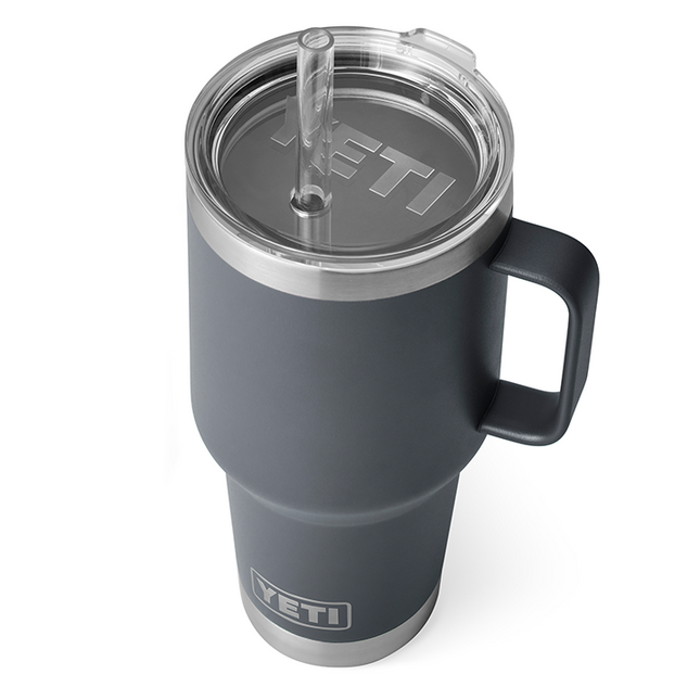 Yeti Rambler Straw Mug 35 oz Charcoal