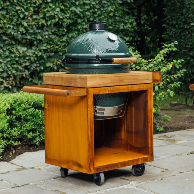 OFYR Kamado Table Corten 65 PRO BGE