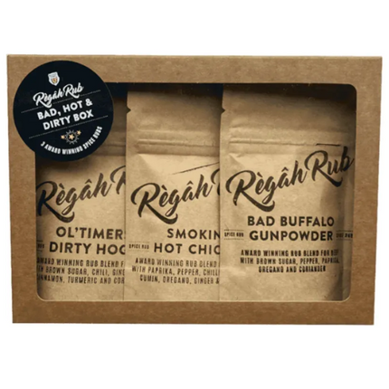 Regah Rub Bad, Hot & Dirty Box