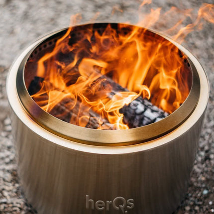 HerQs Smokeless FirePit Blaze