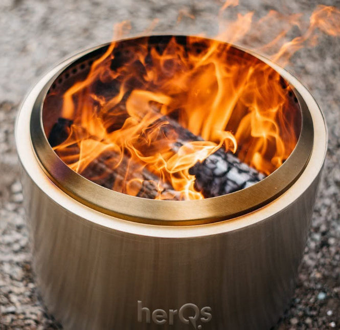 HerQS Blaze Firepit