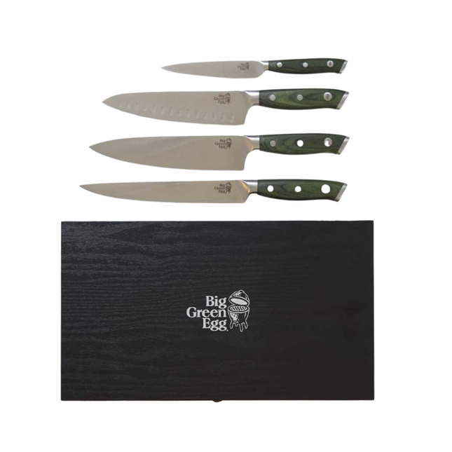 Big Green Egg Culinary Knife Set With Case