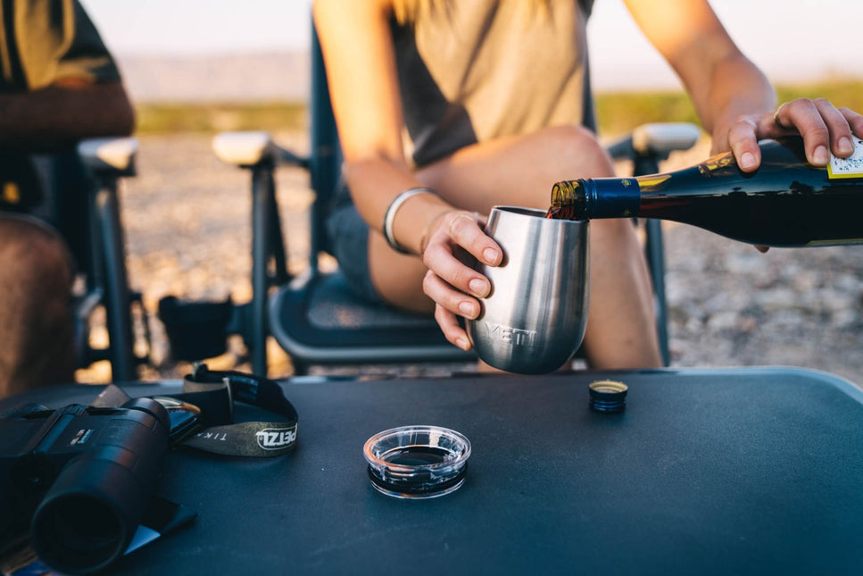 Yeti Rambler Wine Tumbler 10 oz Navy