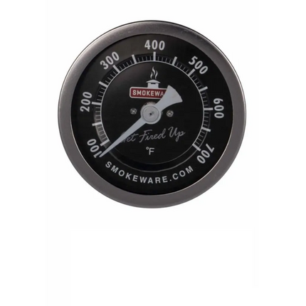 Smokeware RVS Thermometer Zwart °F 82mm