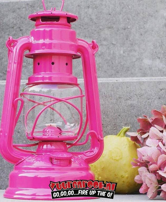 Original Feuerhand Storm Lantern Telemagenta