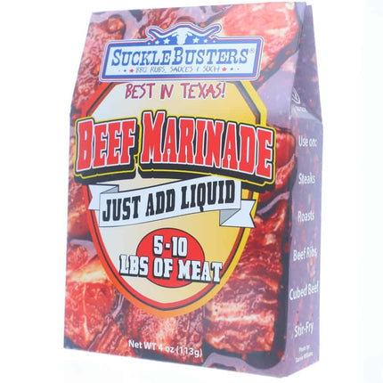 Sucklebusters Beef Marinade 4 oz