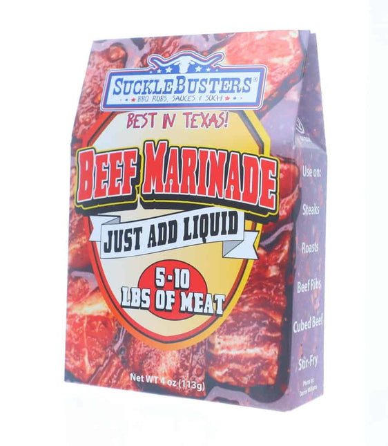 Sucklebusters Beef Marinade 4 oz