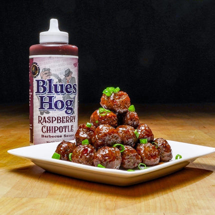 Blues Hog Raspberry Chipotle BBQ Sauce Quetschflasche 25 oz