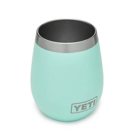 Yeti Rambler Wine Tumbler 10 oz Sea Foam