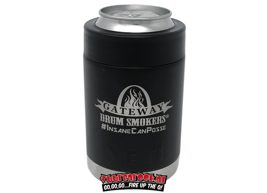 Gateway Drum Smoker Yeti Can and Bottle Colsters