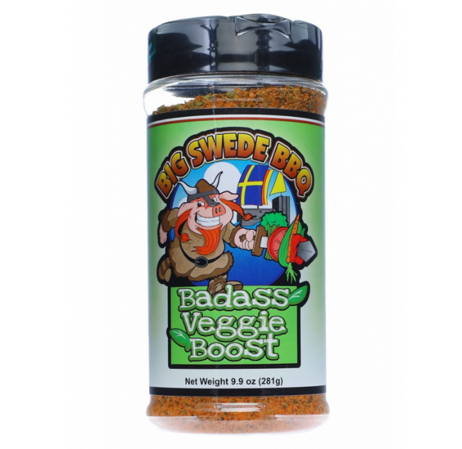 Big Swede BBQ 'Badass Veggie Boost' BBQ Rub 9.9oz