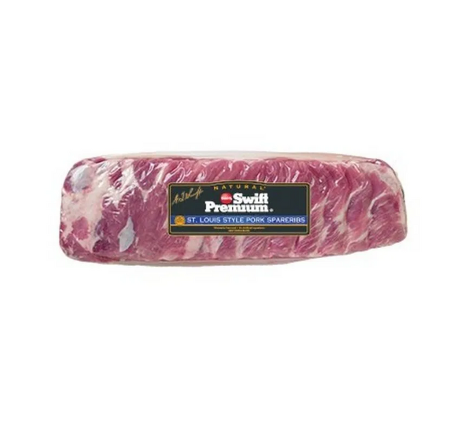 Swift Premium USA Belly Ribs St. Louis Style Competition Cut