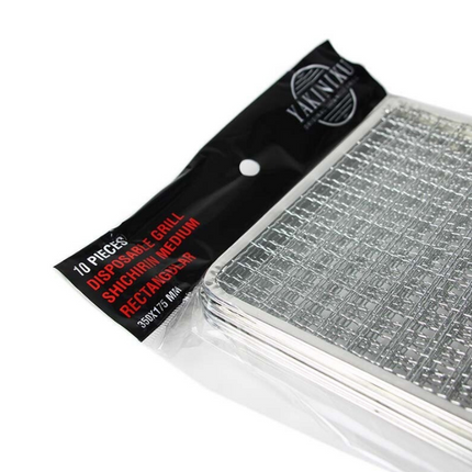 Yakiniku Disposable Grid Rectangular (10 pieces)