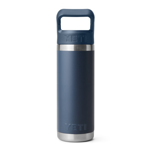 YETI Rambler 18 Oz Straw Cap Navy